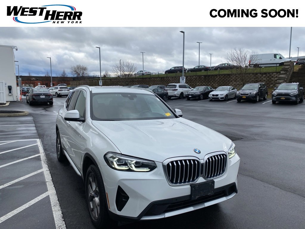 Certified 2022 BMW X3 xDrive30i w/ Premium Package 2 image 1