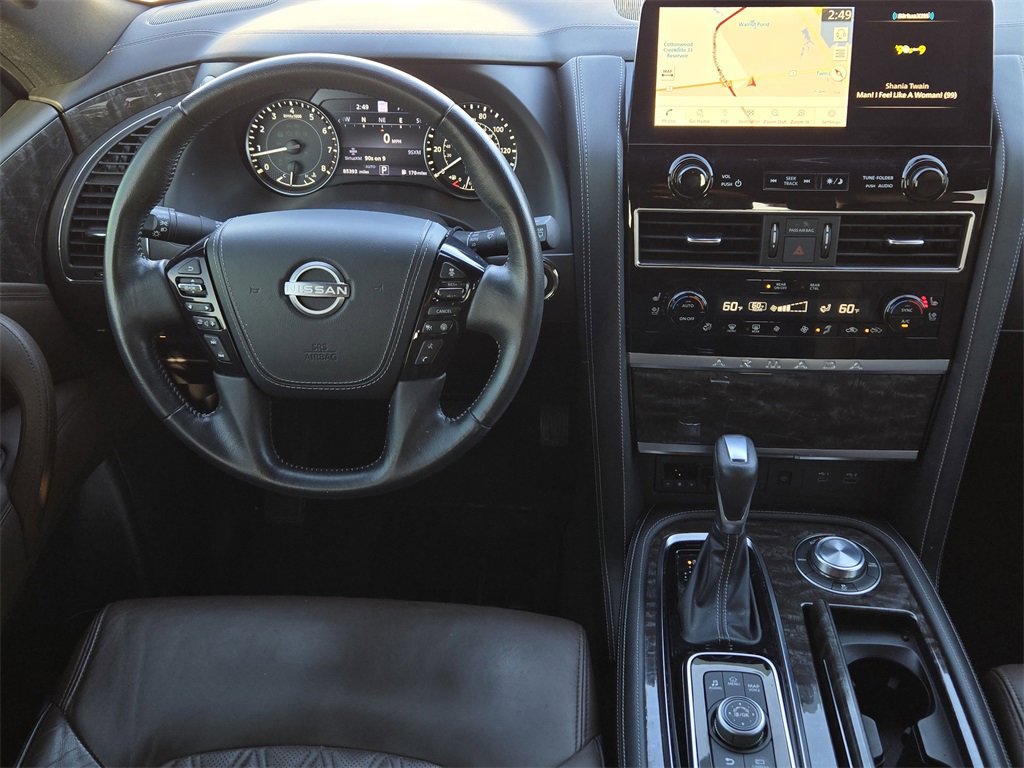 Used 2021 Nissan Armada Platinum w/ Captain's Chairs Package image 24
