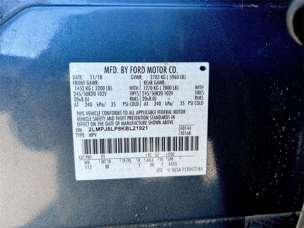 Used 2019 Lincoln Nautilus Reserve image 28