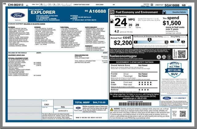 Used 2025 Ford Explorer Active w/ Active Comfort Package RWD image 31