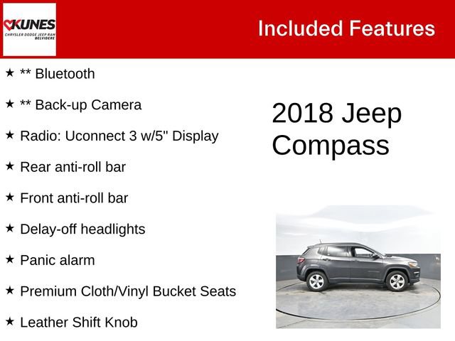 Used 2018 Jeep Compass Latitude image 2