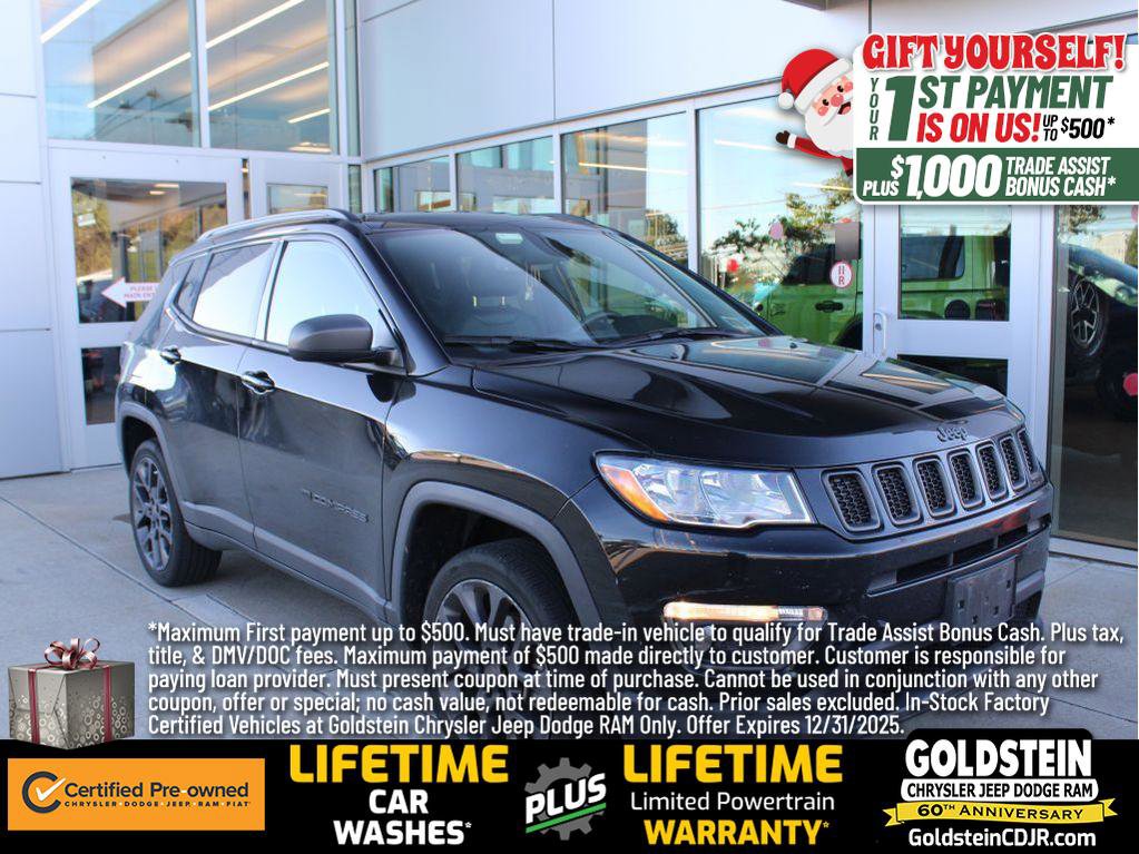 Certified 2021 Jeep Compass Latitude image 1