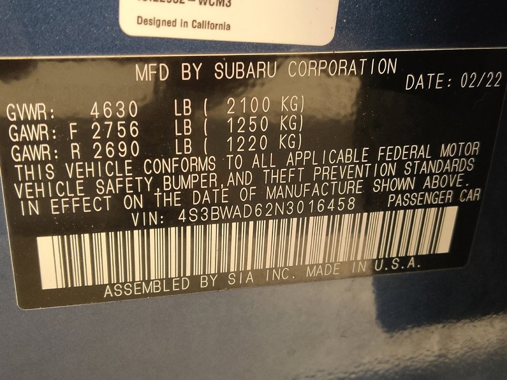 Used 2022 Subaru Legacy Premium AWD/4WD image 33