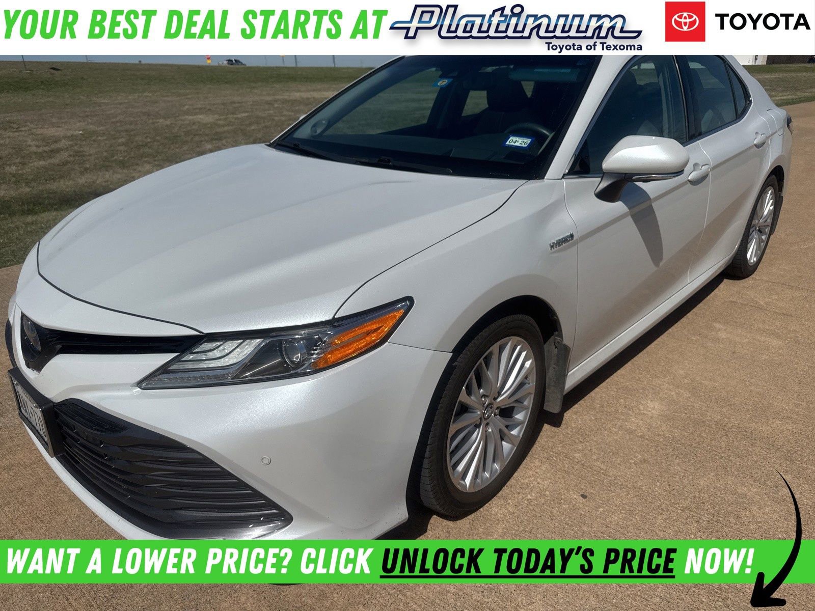 Used 2018 Toyota Camry XLE w/ Audio Package FWD image 1
