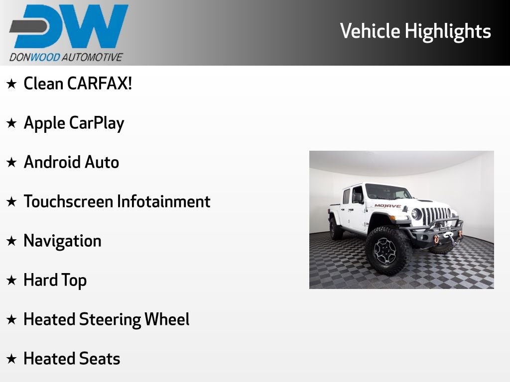 Used 2020 Jeep Gladiator Mojave w/ Dual Top Group AWD/4WD image 3