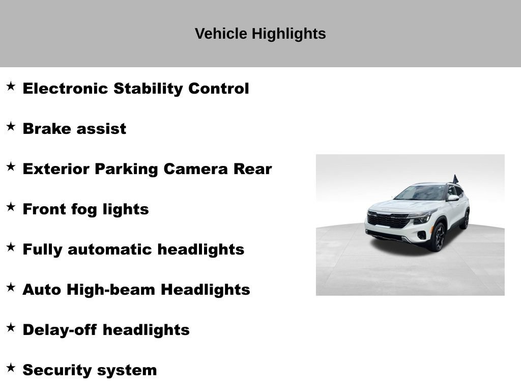 Certified 2024 Kia Seltos EX FWD image 37