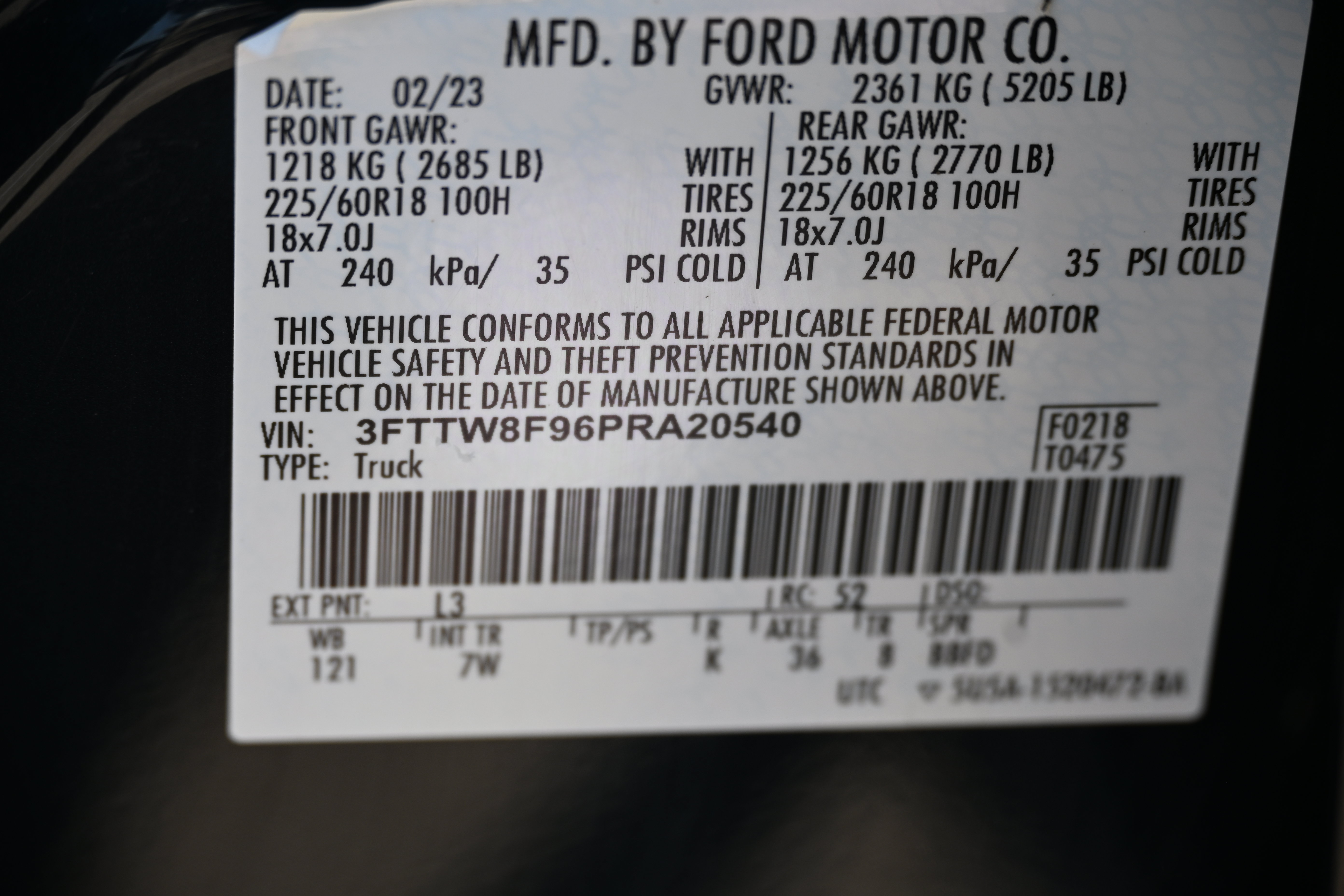 Used 2023 Ford Maverick XLT w/ Equipment Group 300A Standard AWD/4WD image 19