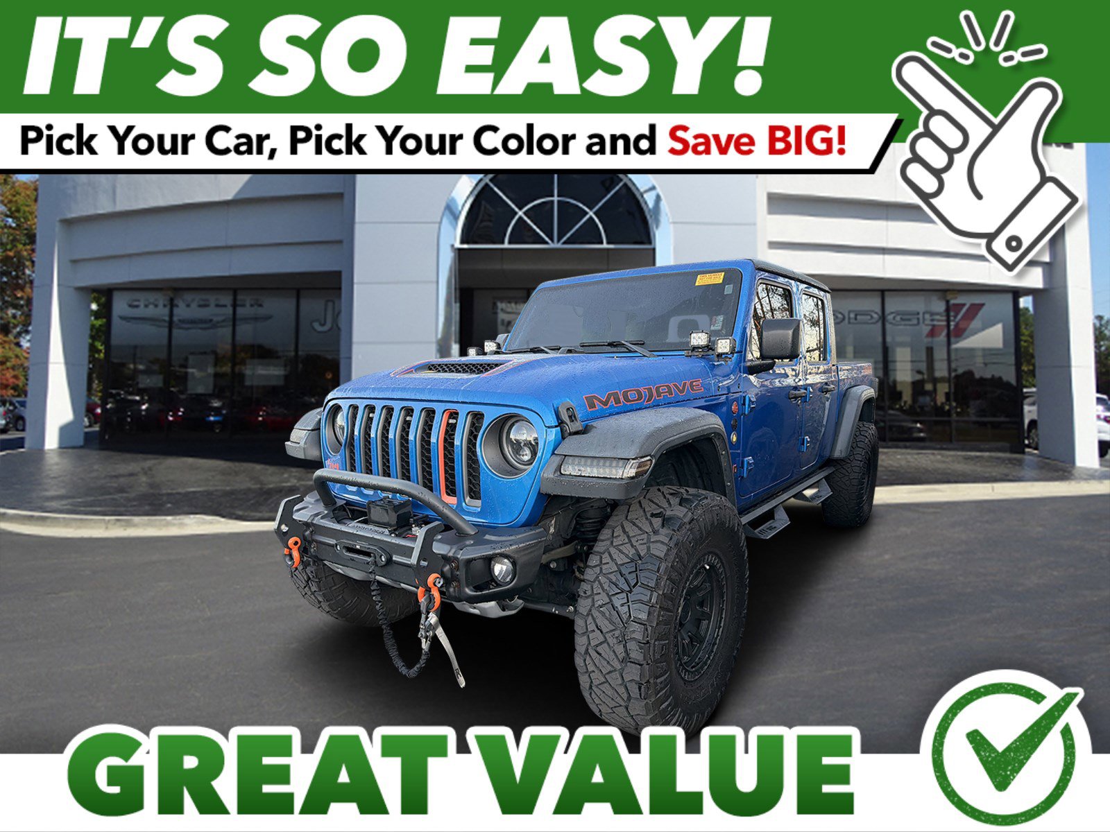 Used 2022 Jeep Gladiator Mojave w/ Trailer Tow Package image 1