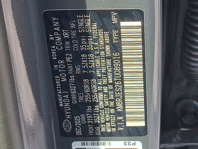 New 2026 Hyundai Palisade XRT Pro image 11