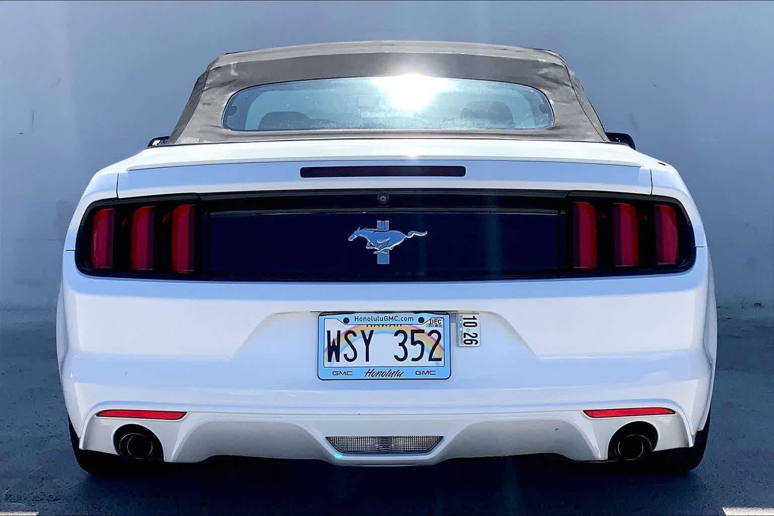 Used 2017 Ford Mustang Convertible w/ Equipment Group 051A RWD image 5