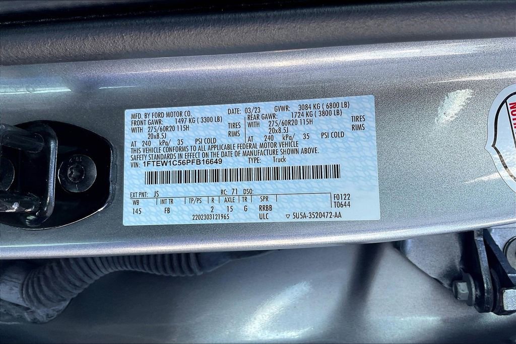 Used 2023 Ford F150 XLT w/ Equipment Group 302A High image 27