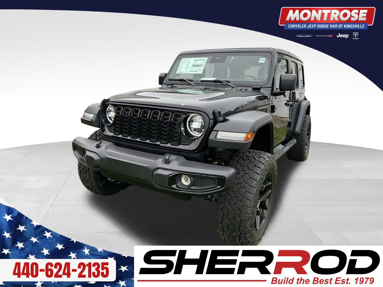 New 2025 Jeep Wrangler Unlimited Sport