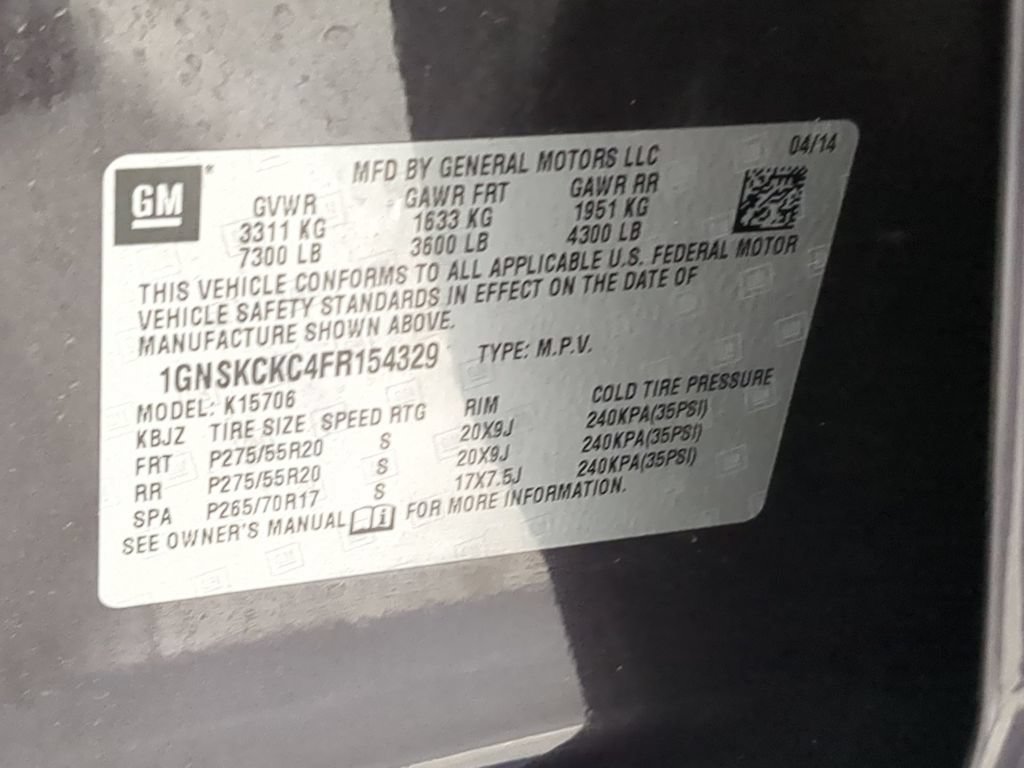 Used 2015 Chevrolet Tahoe LTZ AWD/4WD image 47