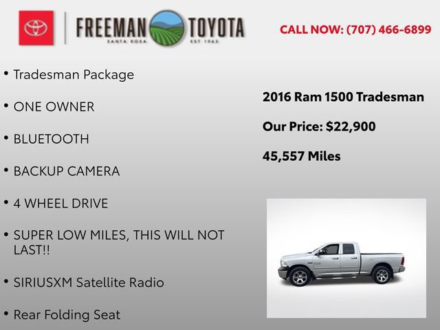 Used 2016 RAM 1500 Tradesman w/ Popular Equipment Group AWD/4WD image 10