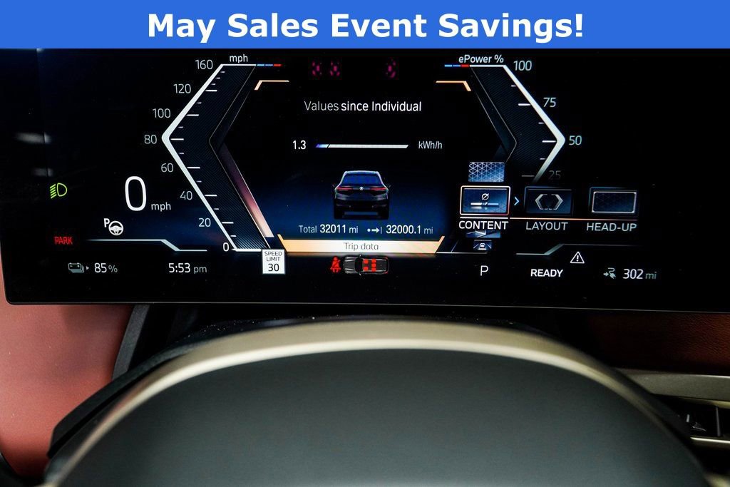Used 2023 BMW iX M60 w/ Executive Package AWD/4WD image 35