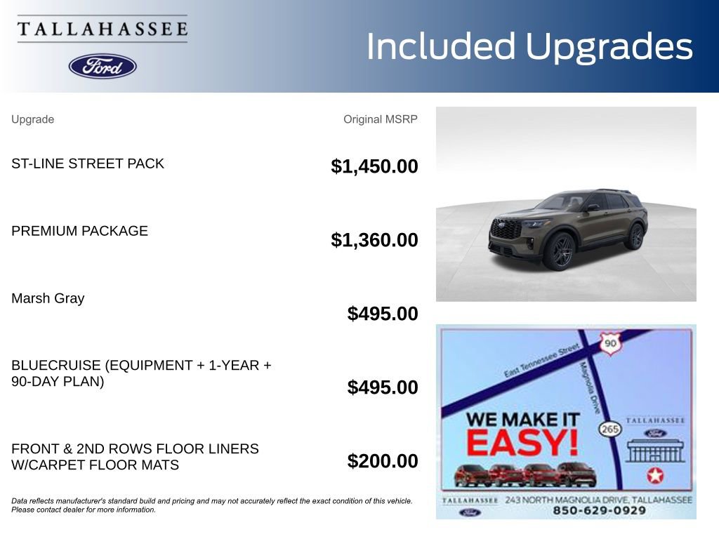 New 2026 Ford Explorer ST-Line w/ ST-Line Street Pack image 3