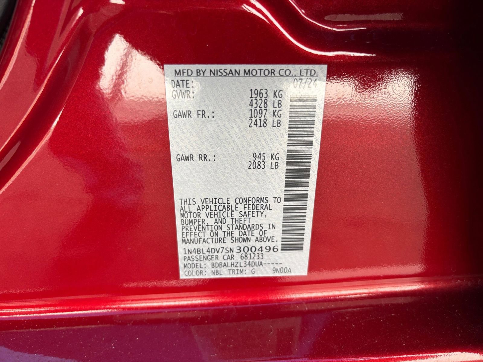 Used 2025 Nissan Altima 2.5 SV image 29