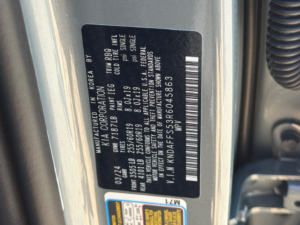 Certified 2024 Kia EV9 Wind AWD/4WD image 40
