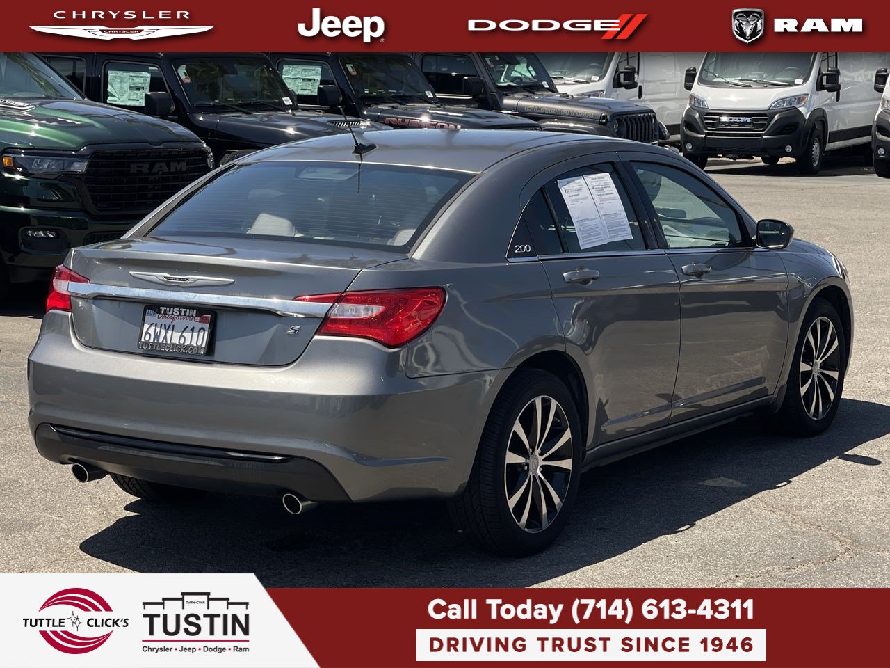 Used 2012 Chrysler 200 Touring w/ Sun/Sound Group FWD image 12