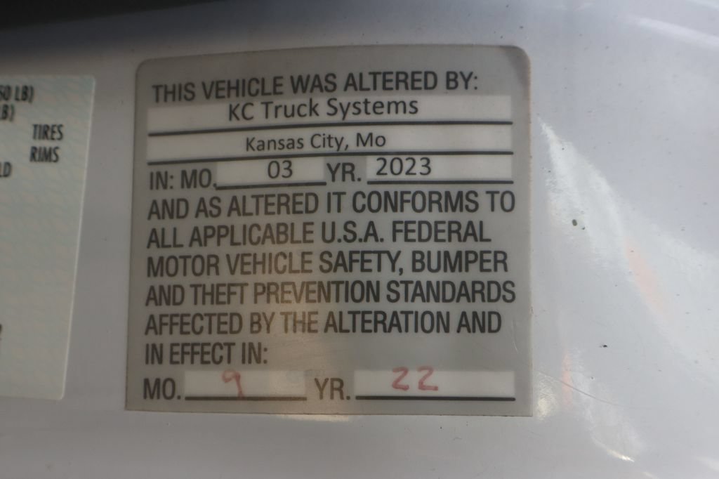 Used 2023 Ford Transit 350 148 High Roof Extended w/ Fleet Safety Package RWD image 44