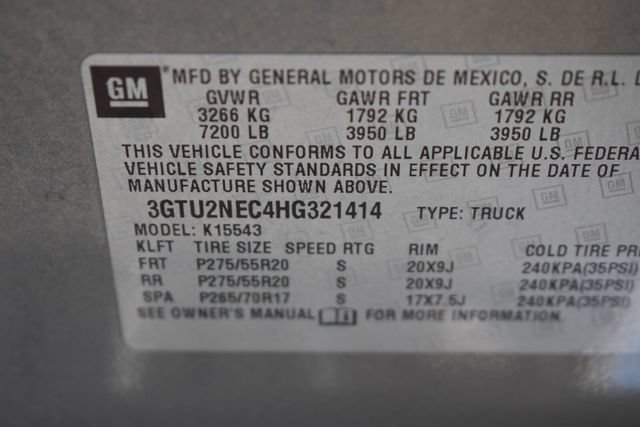 Certified 2017 GMC Sierra 1500 SLT w/ SLT Premium Package AWD/4WD image 42