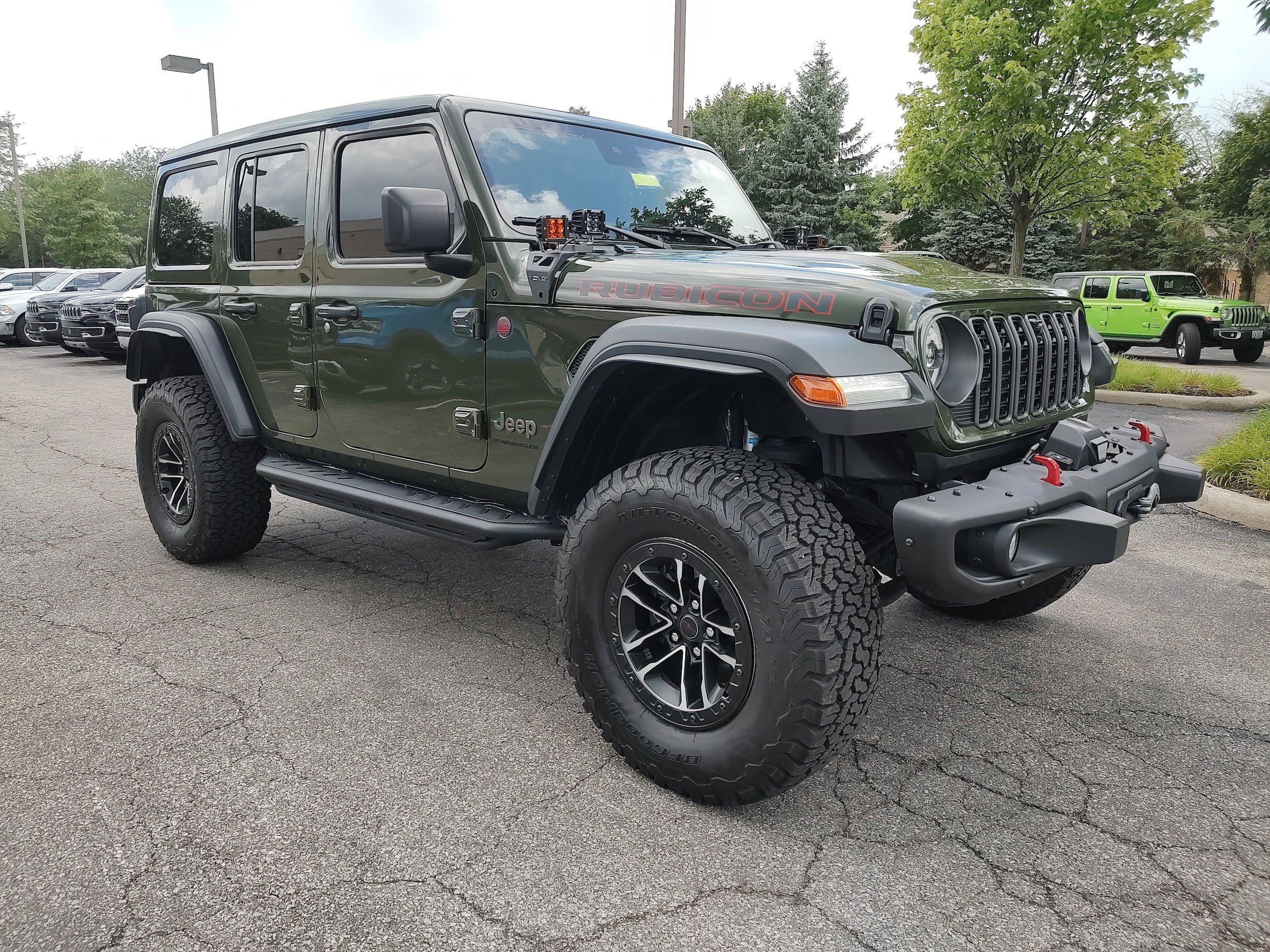 Used 2024 Jeep Wrangler Unlimited Rubicon w/ XTREMEE 35" Tire Package