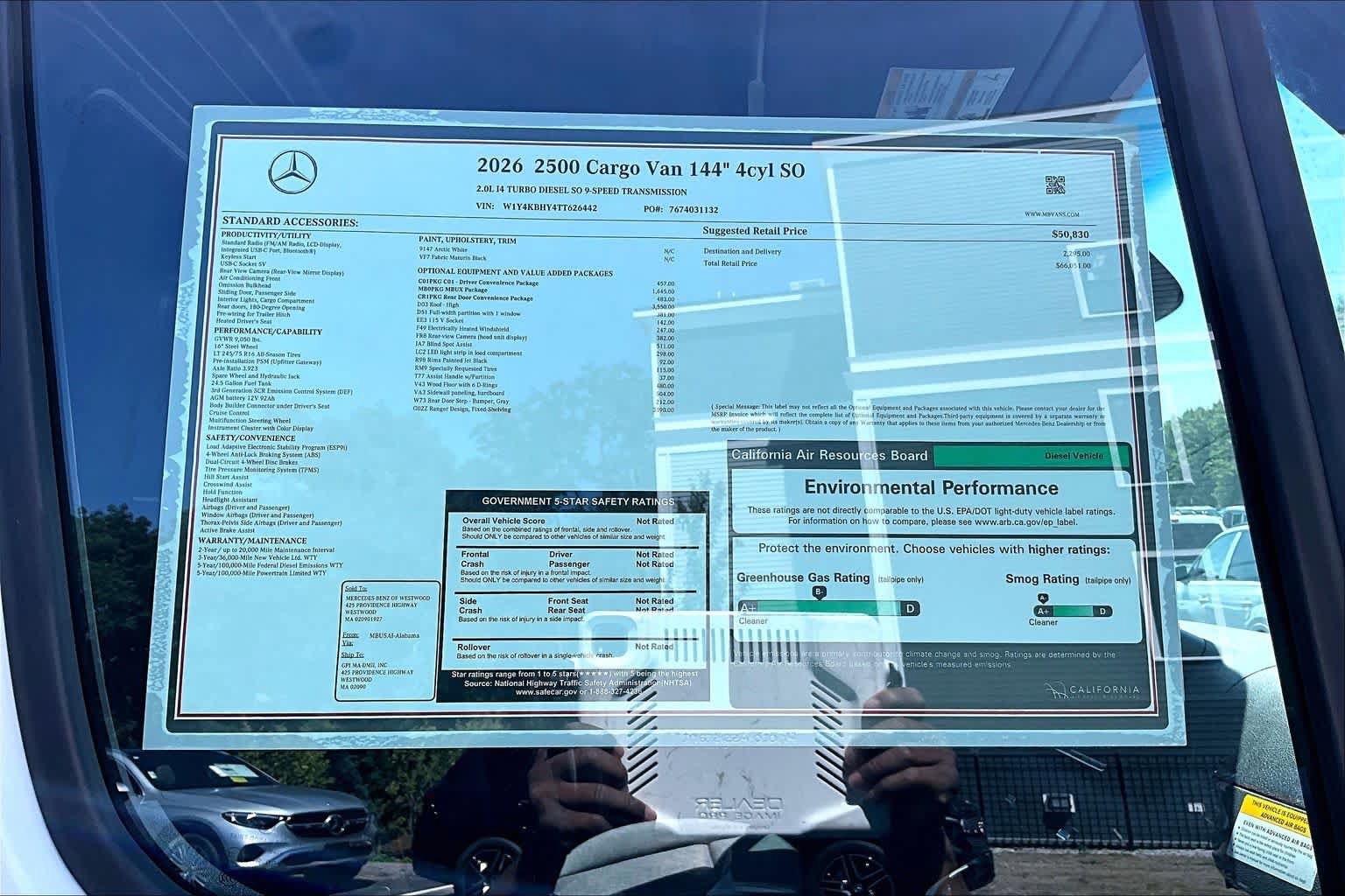 New 2026 Mercedes-Benz Sprinter 2500 image 18