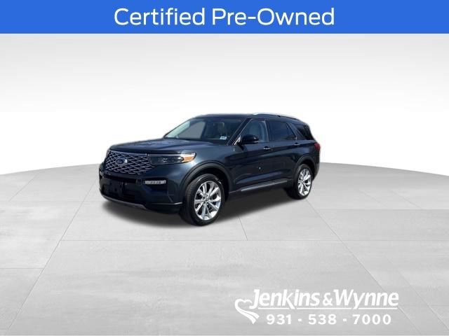 Certified 2022 Ford Explorer Platinum w/ Equipment Group 601A AWD/4WD image 1