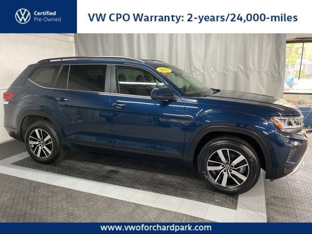 Certified 2023 Volkswagen Atlas SE AWD/4WD image 1