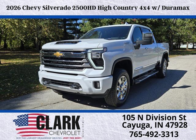 New 2026 Chevrolet Silverado 2500 High Country w/ Technology Package image 1
