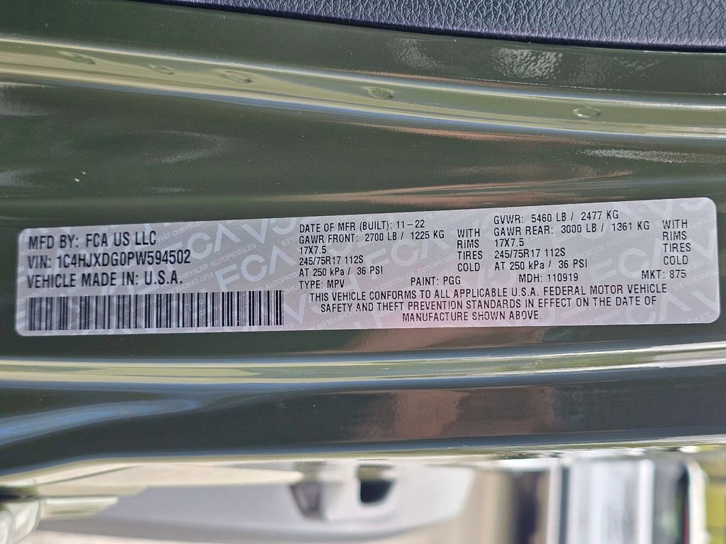 Used 2023 Jeep Wrangler Sport S image 14