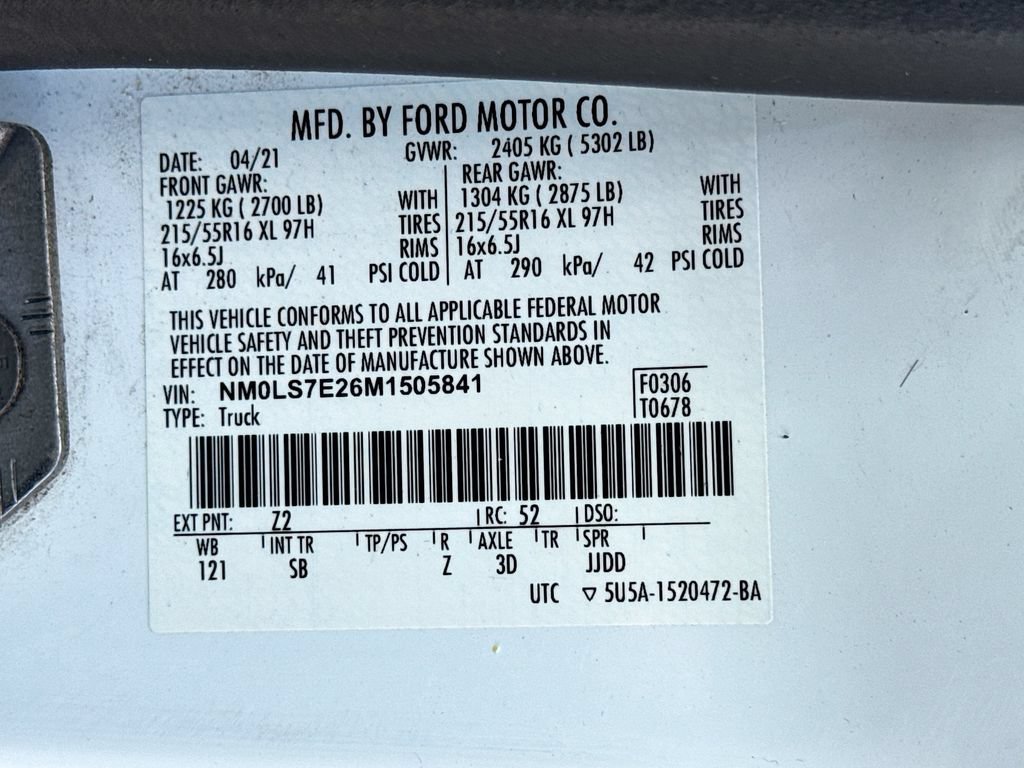 Used 2021 Ford Transit Connect XL FWD image 39
