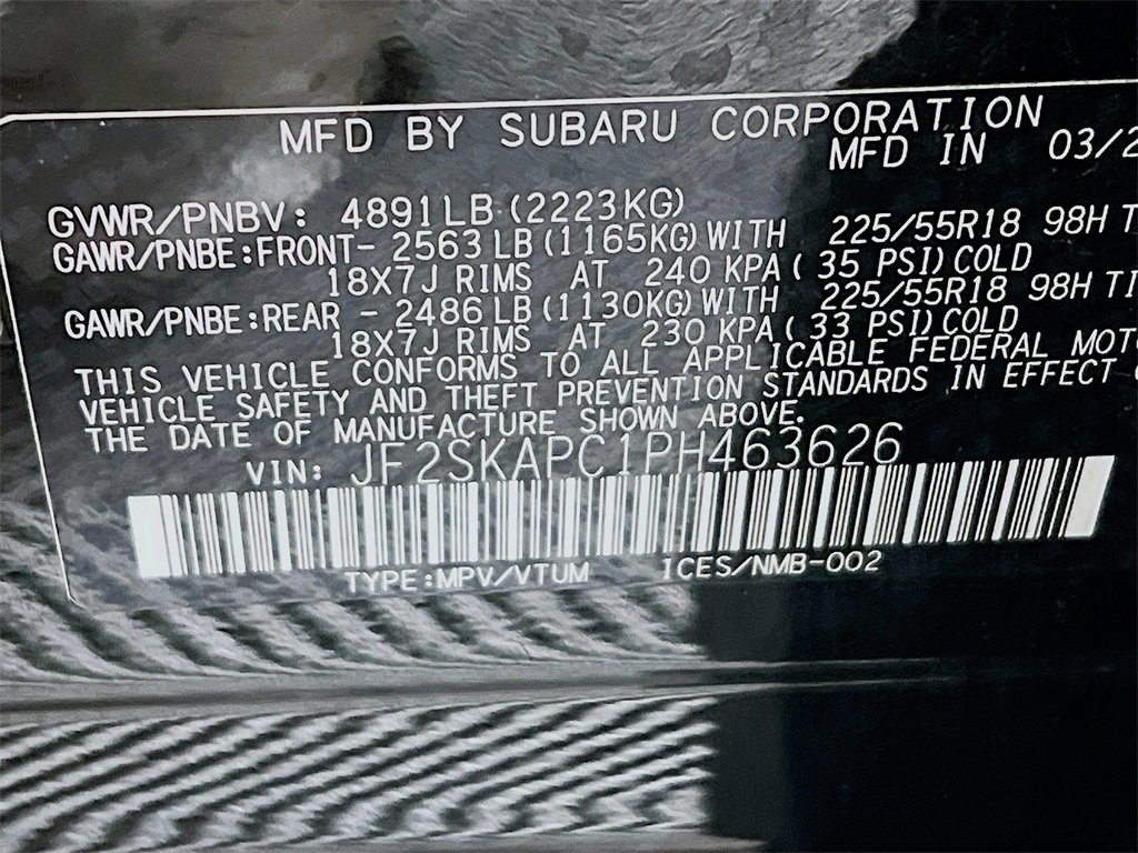 Certified 2023 Subaru Forester Limited image 29