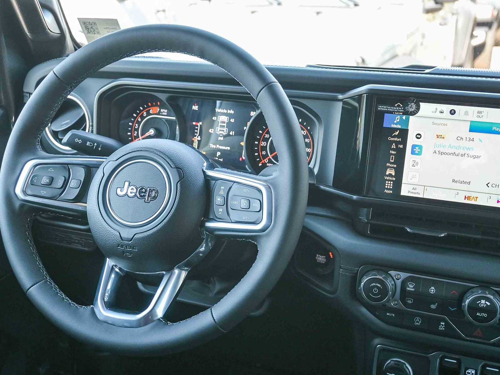 New 2025 Jeep Wrangler Sahara w/ Technology Group image 19