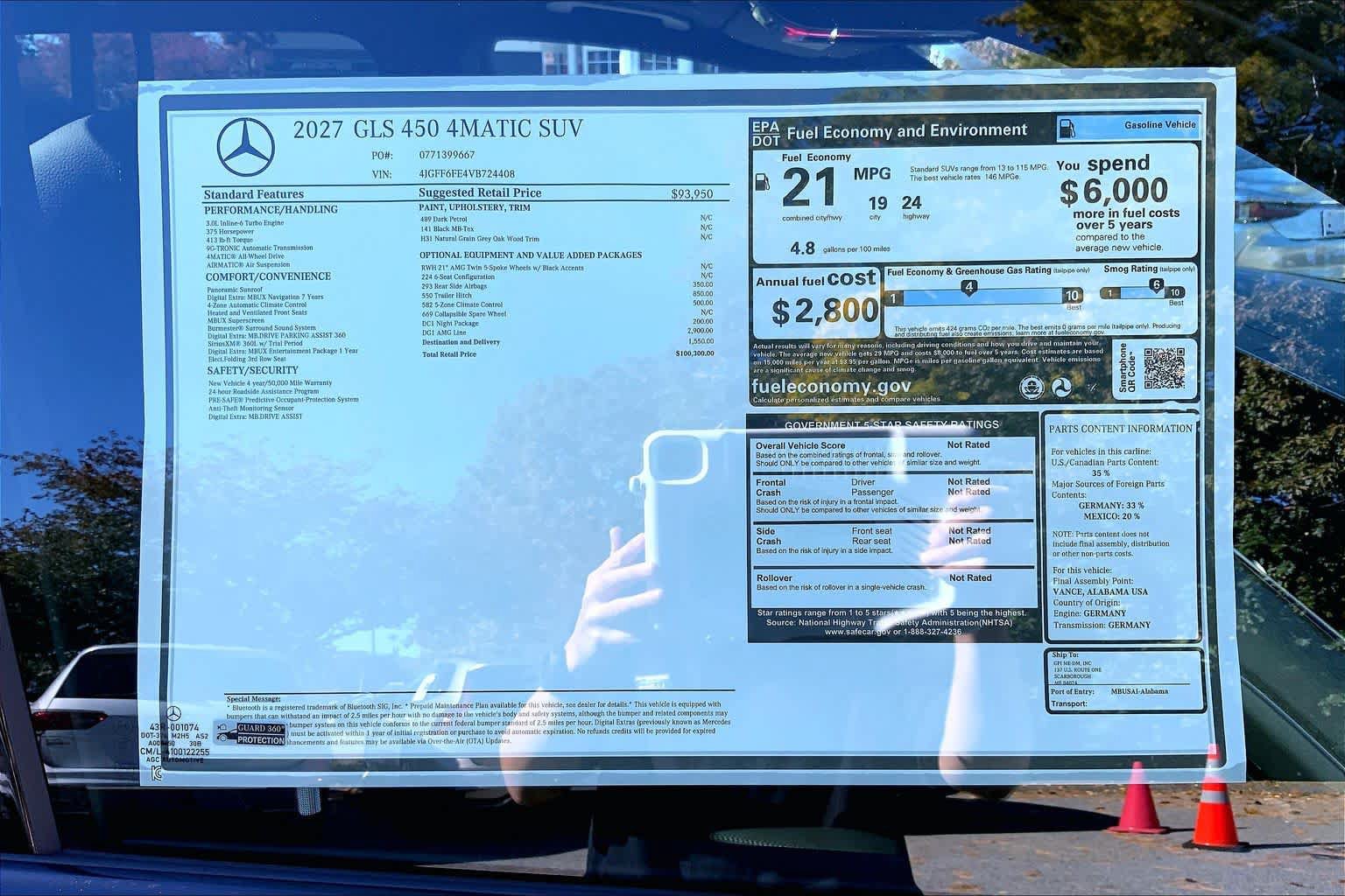 New 2027 Mercedes-Benz GLS 450 4MATIC image 26