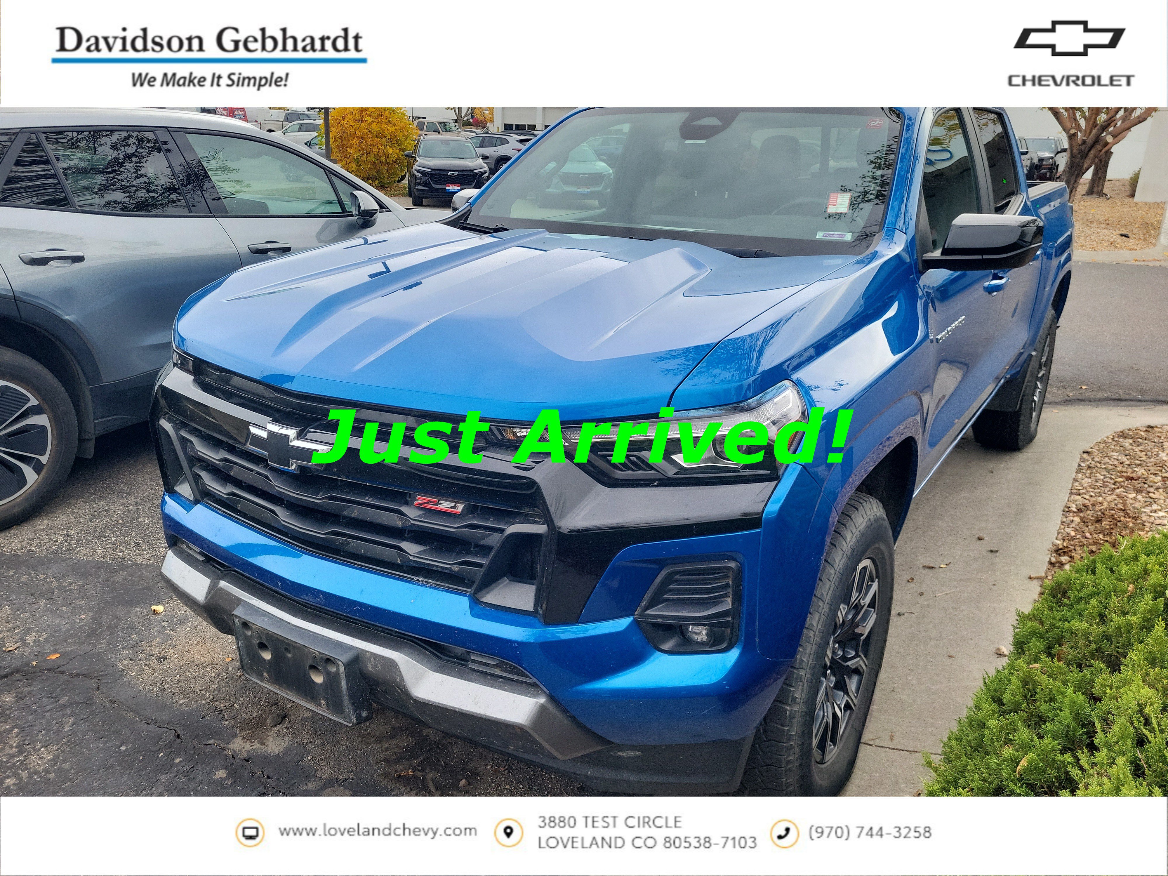 Used 2023 Chevrolet Colorado Z71 w/ Z71 Convenience Package 2 AWD/4WD image 1