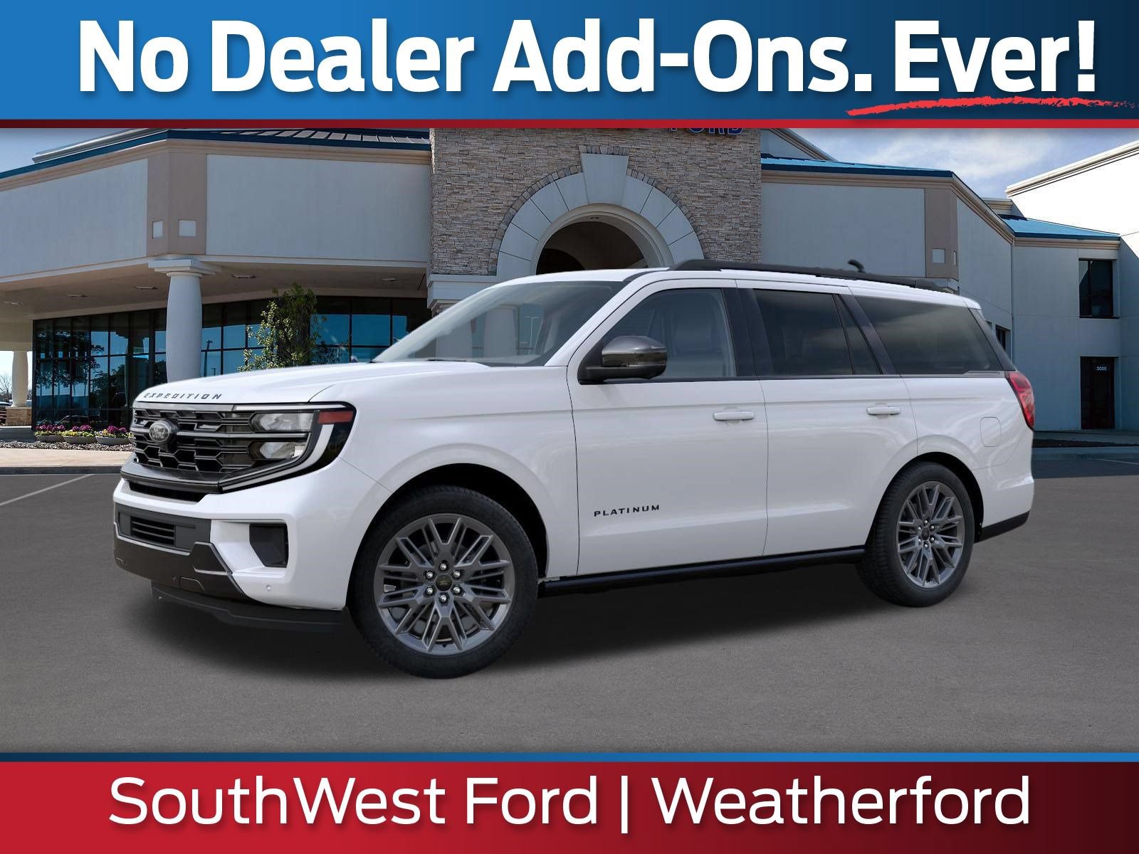 New 2027 Ford Expedition Platinum w/ Stealth Appearance Package RWD image 1