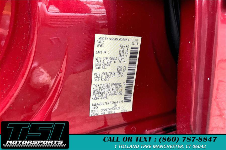 Used 2014 Nissan Titan SV w/ SV Value Truck Package AWD/4WD image 35