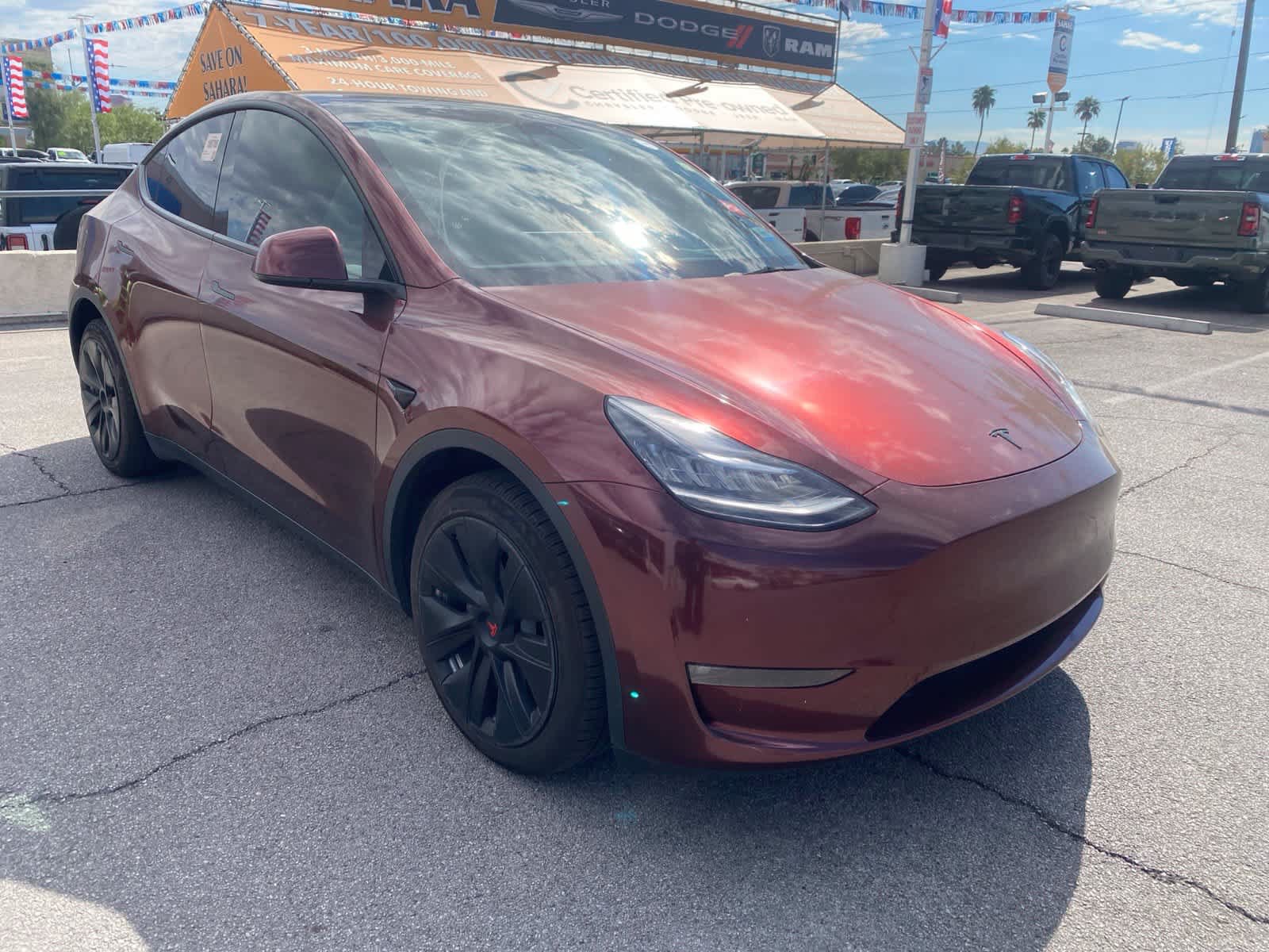 Used 2021 Tesla Model Y Long Range AWD/4WD image 3