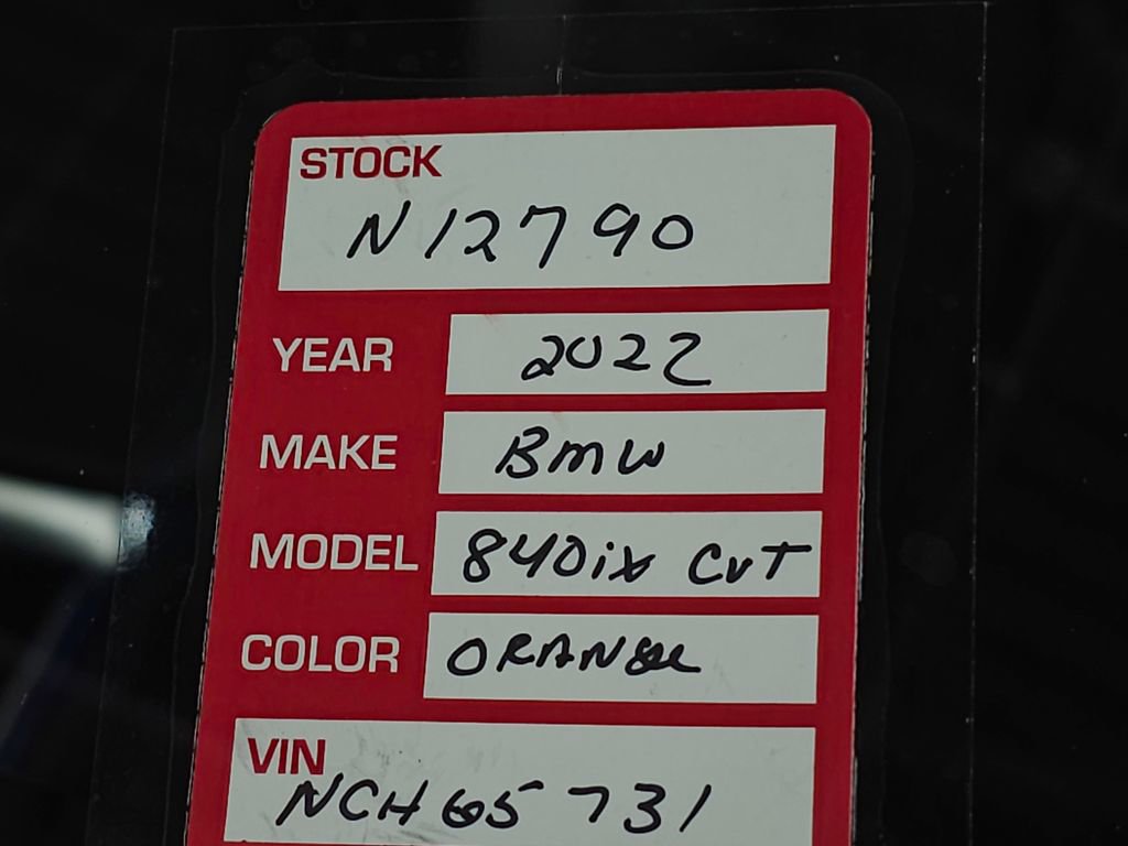 Used 2022 BMW 840i xDrive Convertible AWD/4WD image 42