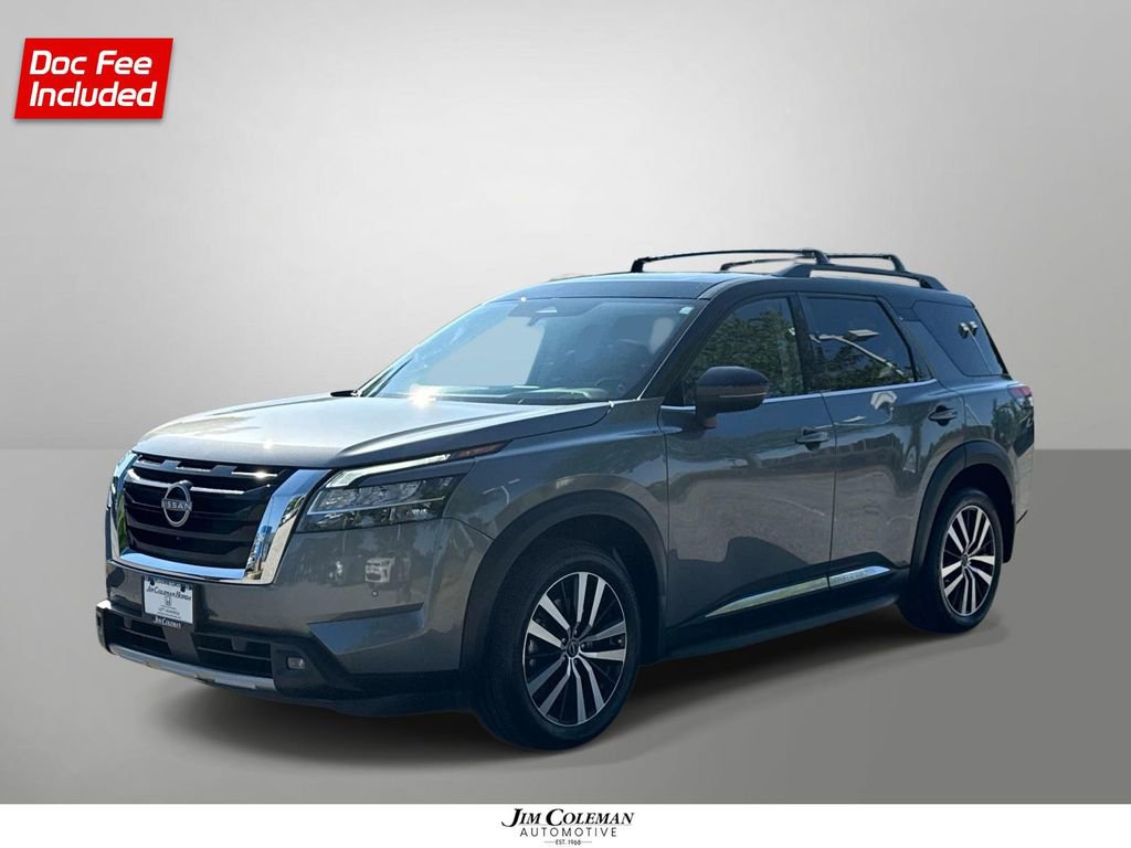 Used 2023 Nissan Pathfinder Platinum w/ Lighting Package (N93) AWD/4WD video 1