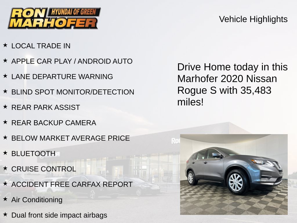 Used 2020 Nissan Rogue S FWD image 15