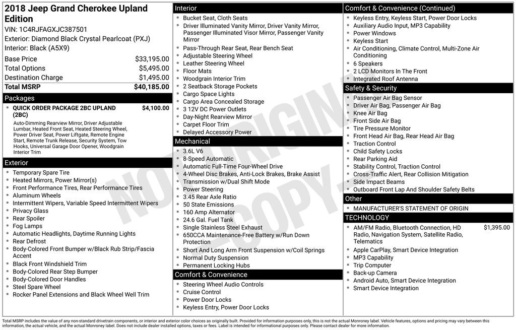 Used 2018 Jeep Grand Cherokee Laredo image 39