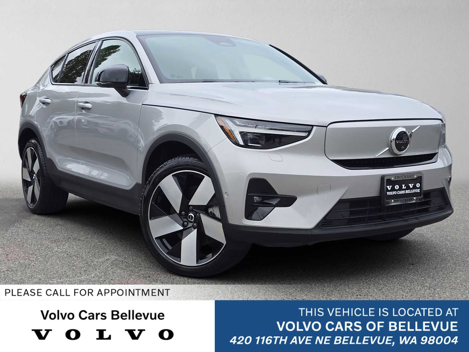 Certified 2023 Volvo C40 P8 Recharge Ultimate w/ Protection Package Premier