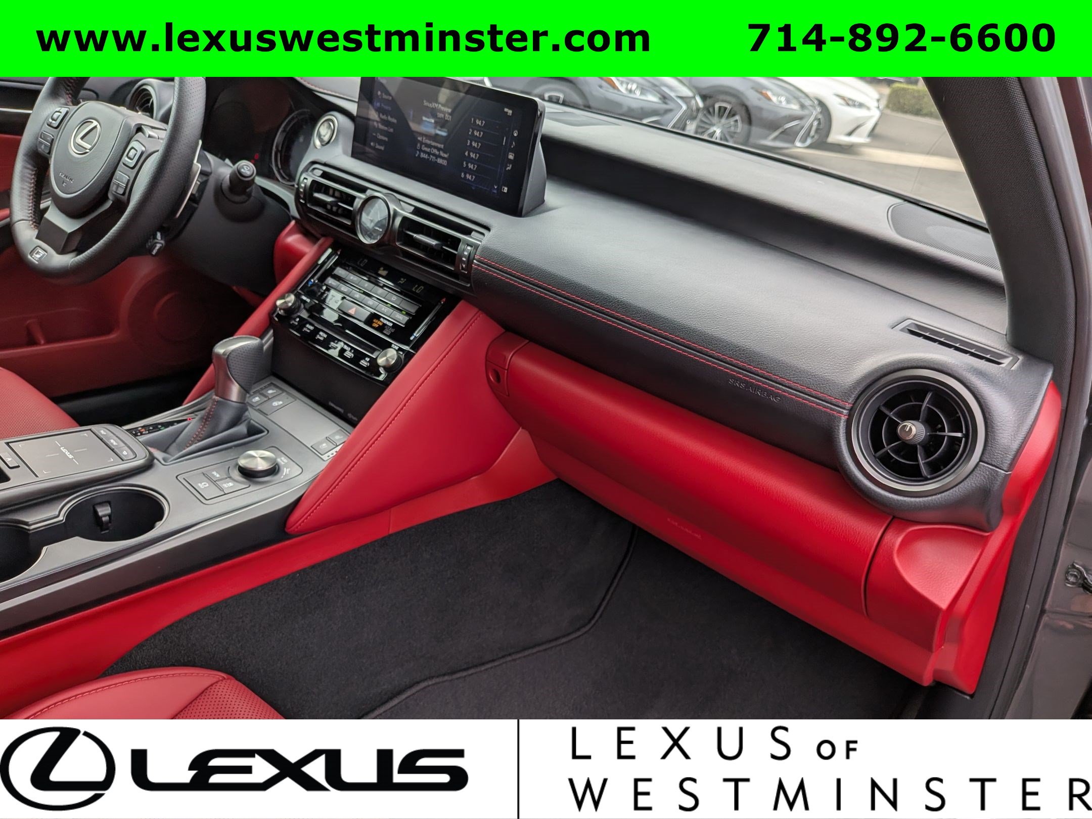 Certified 2025 Lexus IS 350 F Sport w/ Navigation Package RWD image 6
