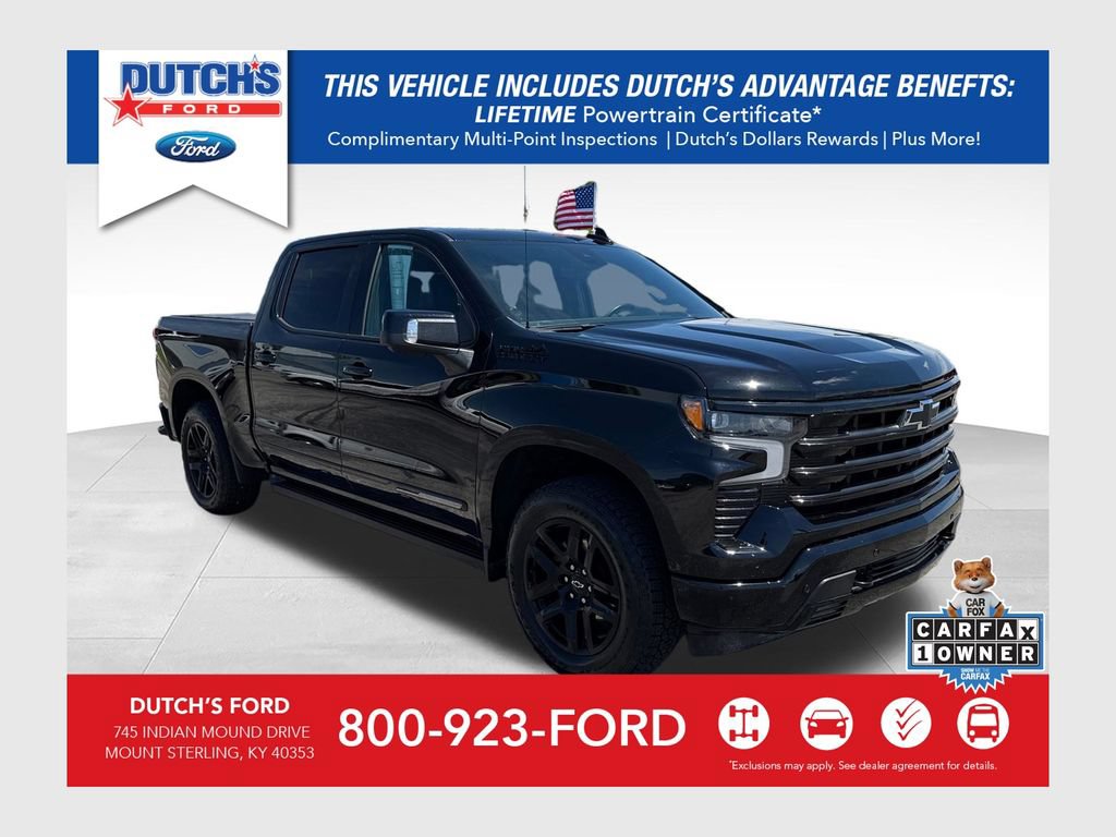 Used 2025 Chevrolet Silverado 1500 High Country w/ Midnight Edition AWD/4WD 360° Tour
