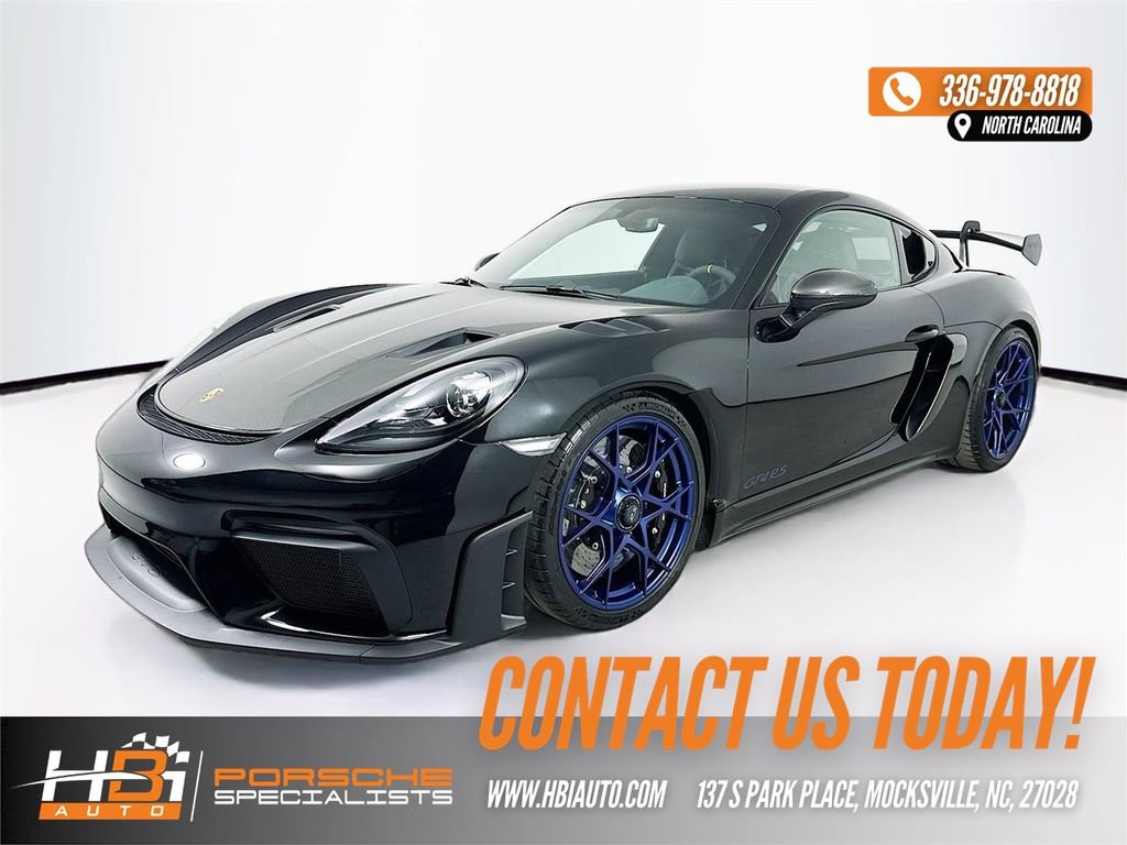Used 2023 Porsche 718 Cayman GT4 RS RWD image 1