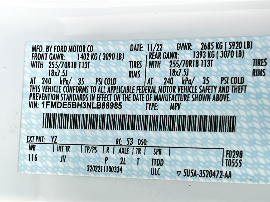 Used 2022 Ford Bronco Outer Banks AWD/4WD image 31