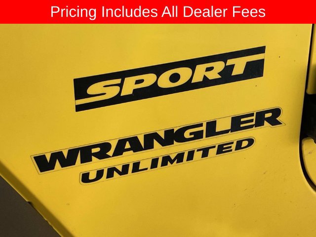 Used 2015 Jeep Wrangler Unlimited Sport w/ Quick Order Package 24S AWD/4WD image 4