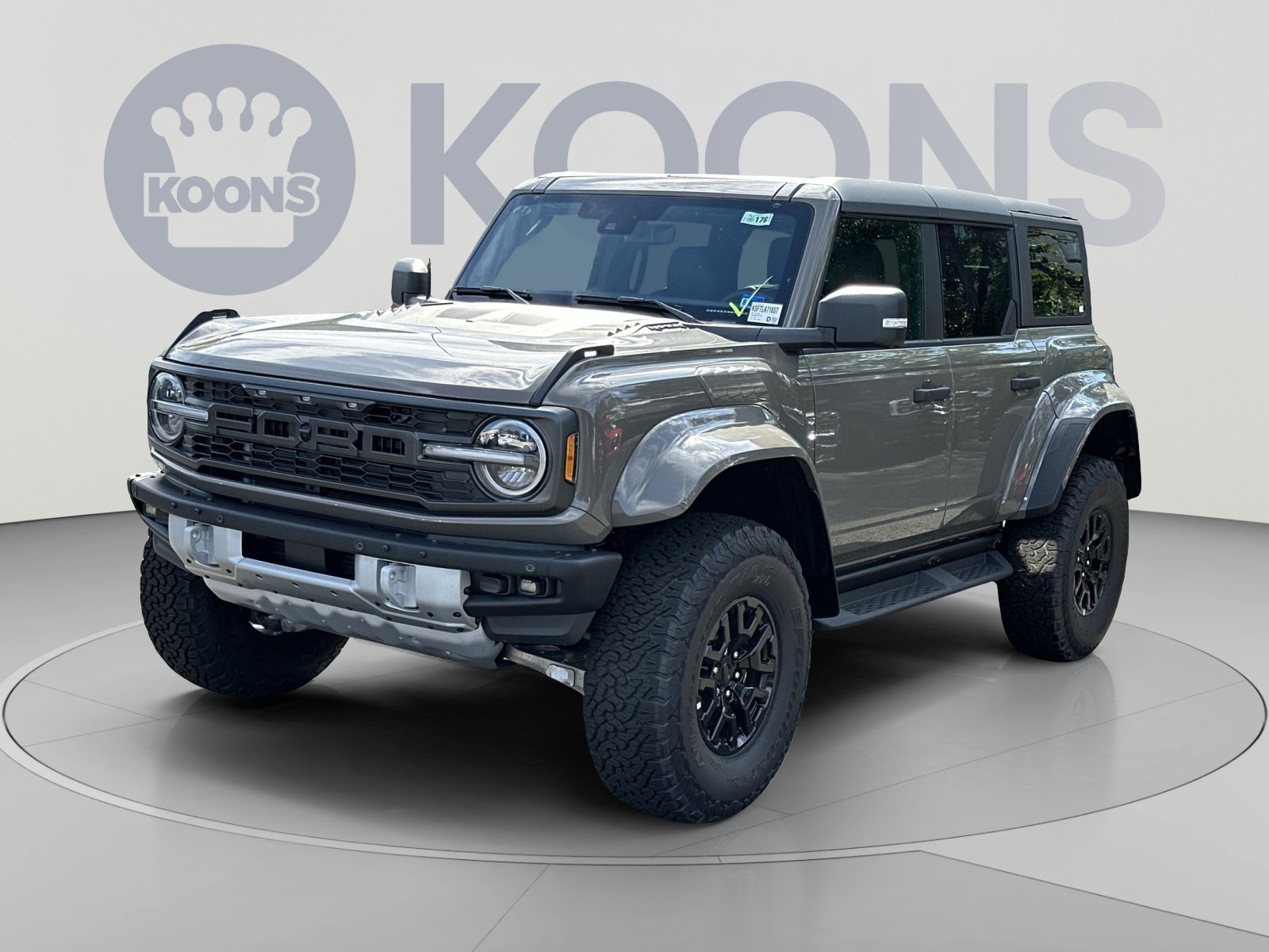 New 2026 Ford Bronco Raptor